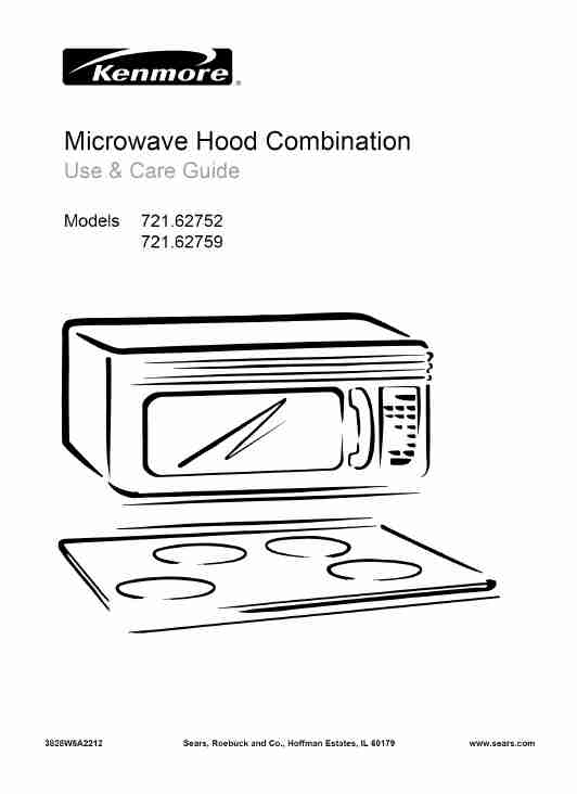 Kenmore Microwave Oven 721_62759-page_pdf